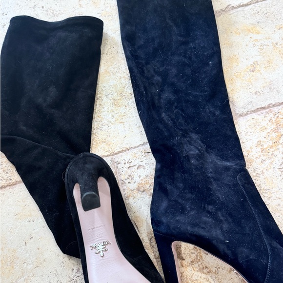 Prada knee height boots - Picture 3 of 4